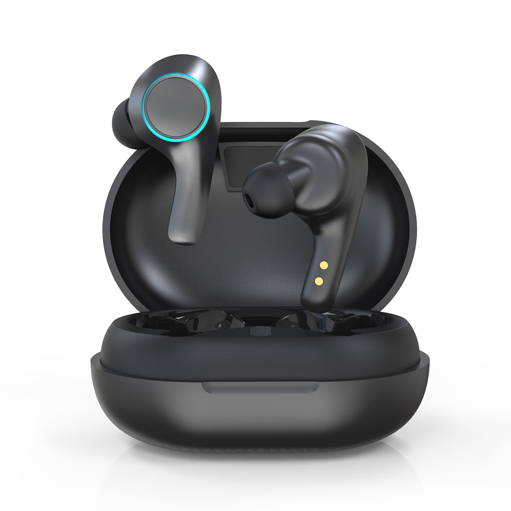PT05 TWS Bluetooth 5.0 Stereo In-ear Sport Headset Smart Touch Ergonomics Wireless Music Earphones PT05 TWS Bluetooth 5.0 Stereo In-ear Sport Headset Smart Touch Ergonomics Wireless Music Earphones